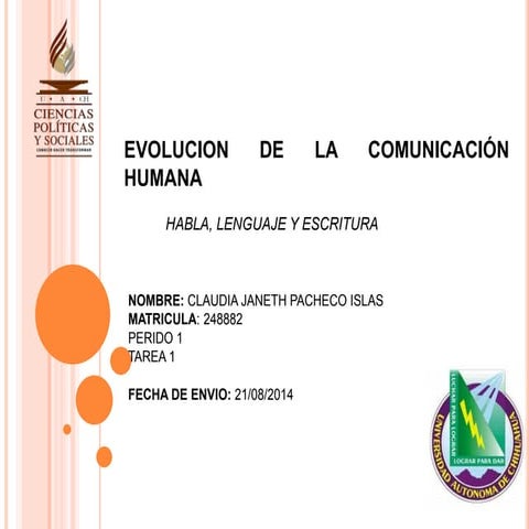 Evolucion de la comunicacion