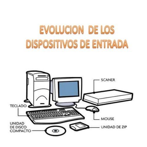 Evolucion de los dispositivos de entrada trabajo de t.i.c | PPTX