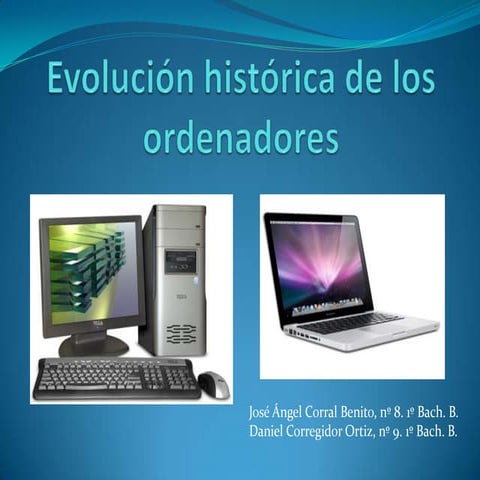 Evolucion de los ordenadores