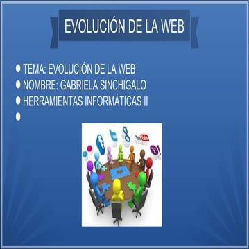 Evolucion de la web