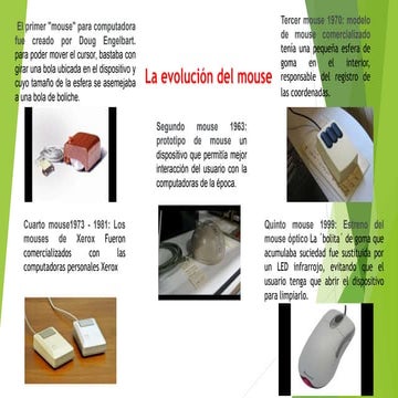 Evolución del mouse | PPTX