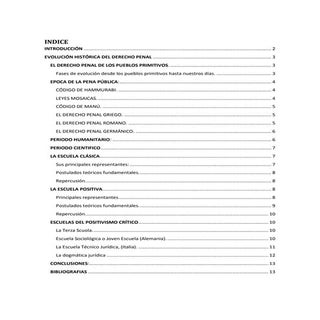Evolucion historica del derecho penal