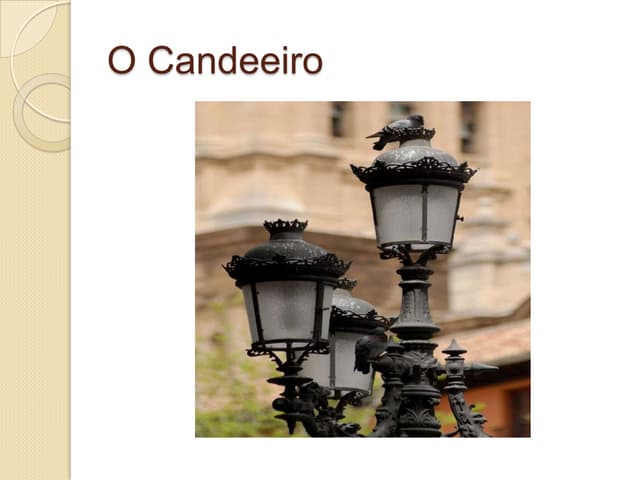Evolução histórica do candeeiro