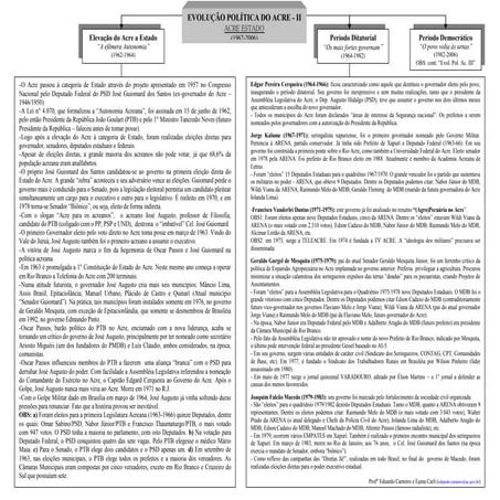 Evolução pol¡tica do acre  ii corrigido