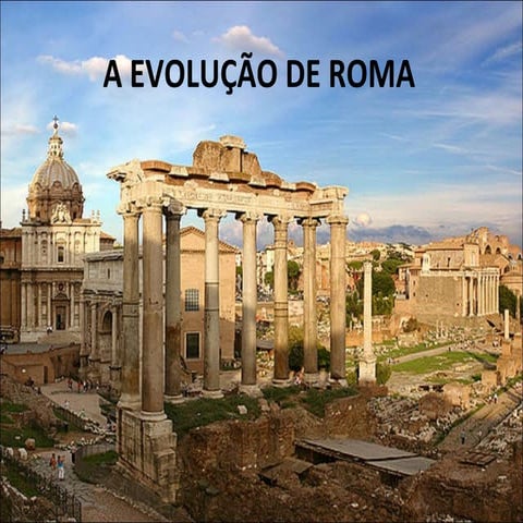 EvoluçãO Roma Prof Arrais Hist