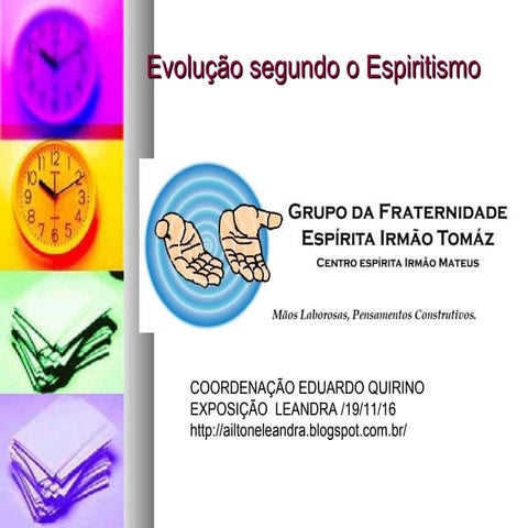 Evolução segundo espiritismo | PPT