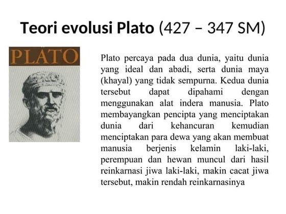 EVOLUSI MATERI KELAS 12 BIOLOGI SMA KURIKULUM 2013 | PPT