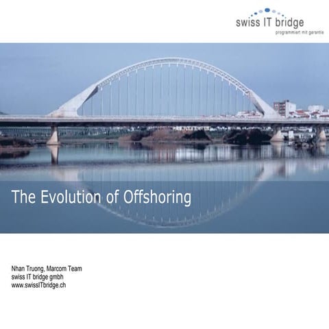 The Evolution of Offshoring