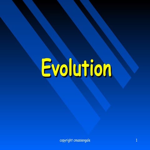 Evolution
