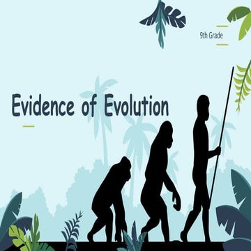Evidence of Evolution, fossils and formation.pptx