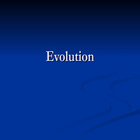 EVOLUTION Class XII Biology based on NCERT text book .pptx