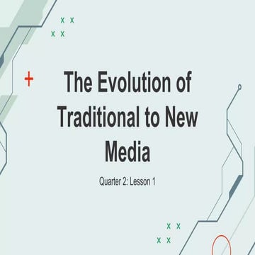 Evolution 2 Media And Information Lit Pptx