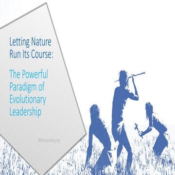 Introducing Evolutionary Leadership