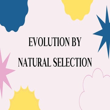 EVOLUTION BY NATURAL SELECTION by darwin.pdf