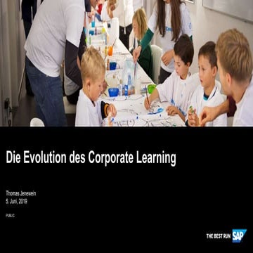 Evolution des digitalen Lernens - Präsentation in der Tricat 3D Welt