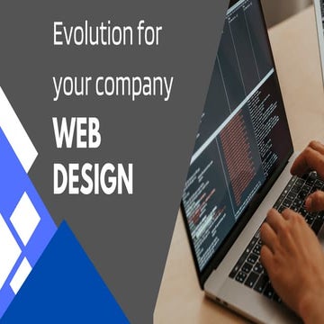 Evolution for your company- Web design