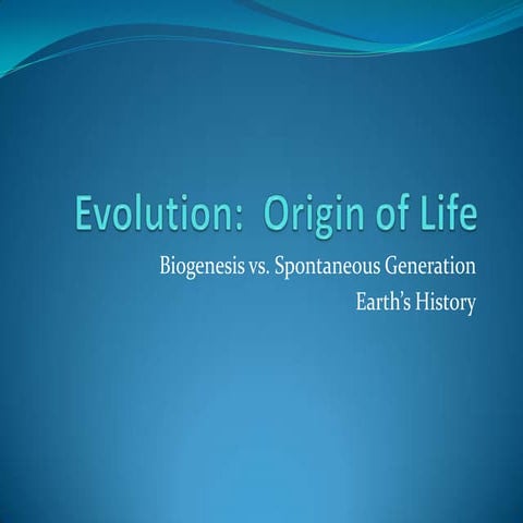 Evolution introduction