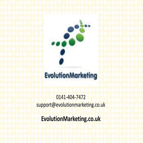 Evolution Marketing Brand Optimization PowerPoint