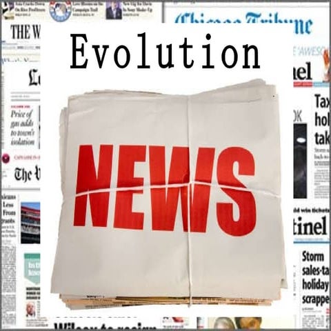 Evolution news
