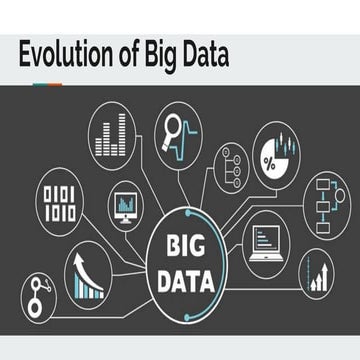 Evolution of big data technology