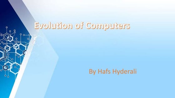 Evolution of Computer-Evolution of Computer | PPT