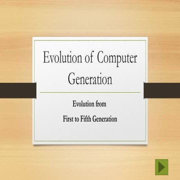 Evolution of Computer Generation....pptx
