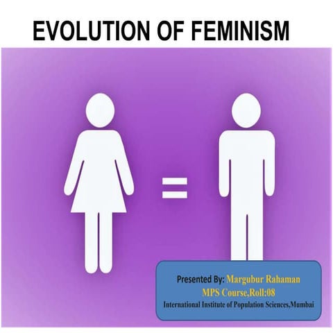 Evolution of feminism