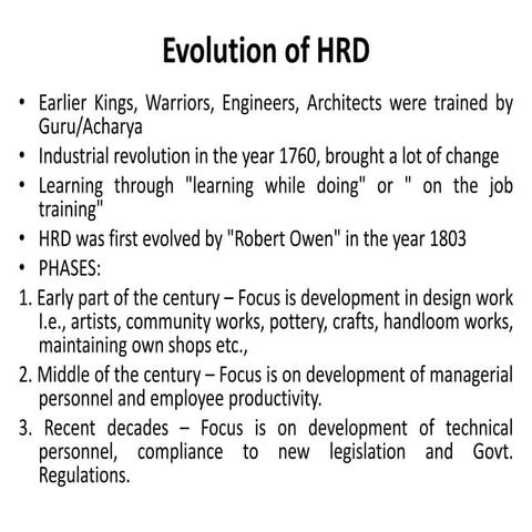 Evolution of HRD.pptx
