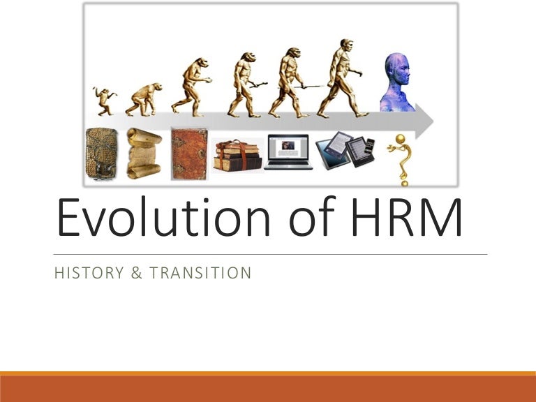 Evolution of HR function