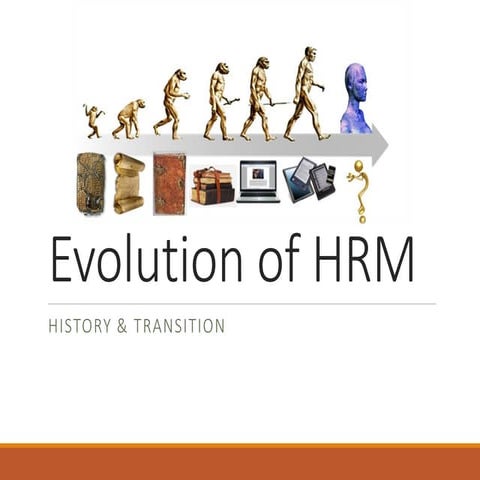 Evolution of HR function
