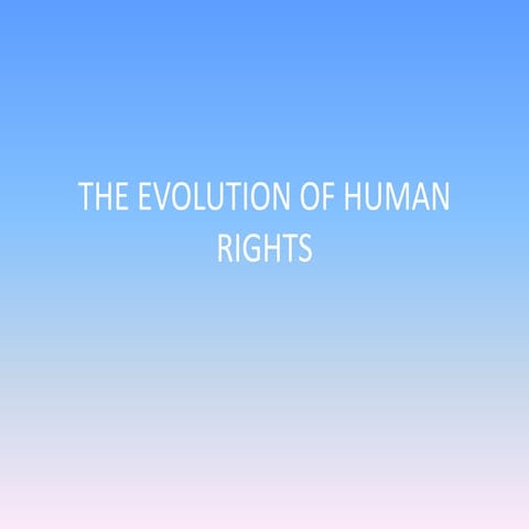 evolution of Human rights.pptx
