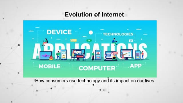 Evolution of internet