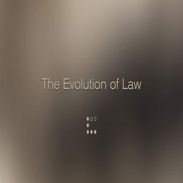 Evolution of Law And How Lawyers Can Engineer A Fair Society 