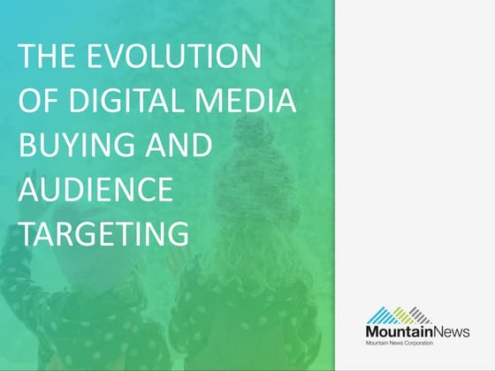 Evolution of media buying