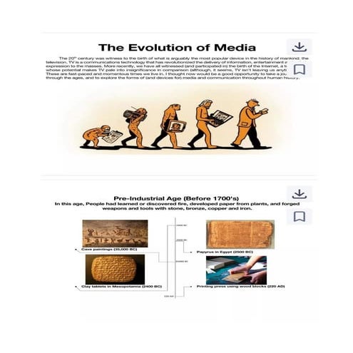 Evolution of Media report.docx hahhahahs | DOCX