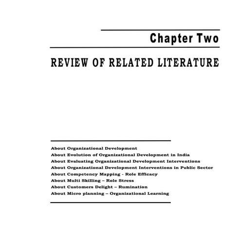 Evolution of OD in india