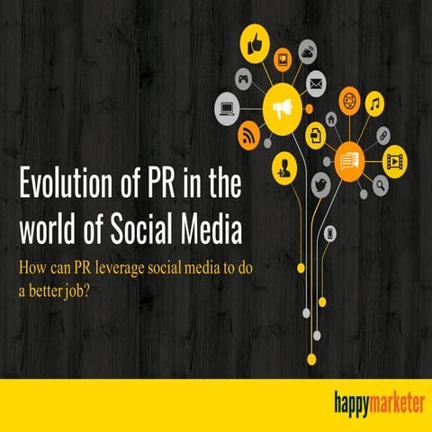 Evolution of PR in the World of Social Media