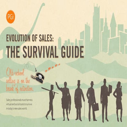 Evolution of sales