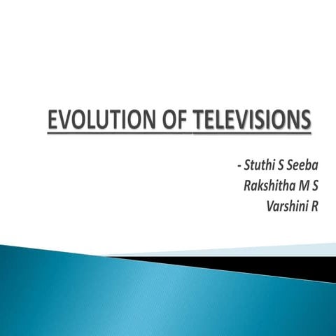 EVOLUTION OF TELEVISIONS.pptx