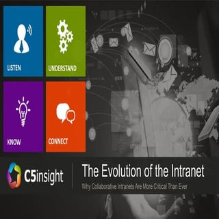 The Evolution of the Intranet: Why ...