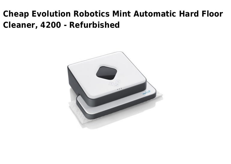 Evolution robotics mint automatic hard floor cleaner 4200 refurbish…