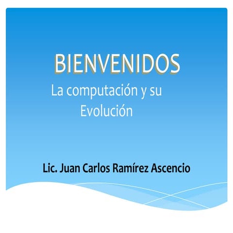 Evoluvion de la informatica
