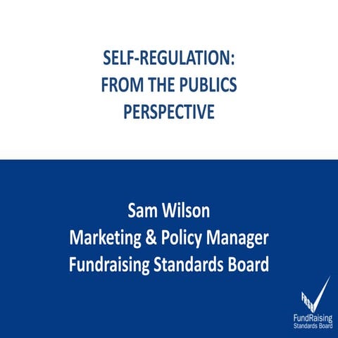 Maintaining trust and confidence in your fundraising