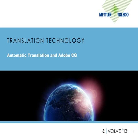 EVOLVE'13 | Customer Success Story | Mettler Toledo | Beth Seabloom