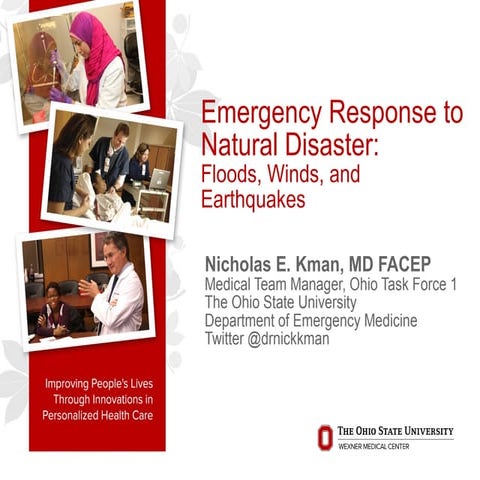 Evolving a strategy for emergency response to natural disaster