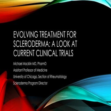 Evolving Treatment for Scleroderma: a Look at Current Clinical Trials