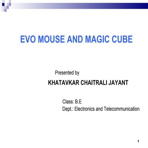 Evo mouse and magic cibe