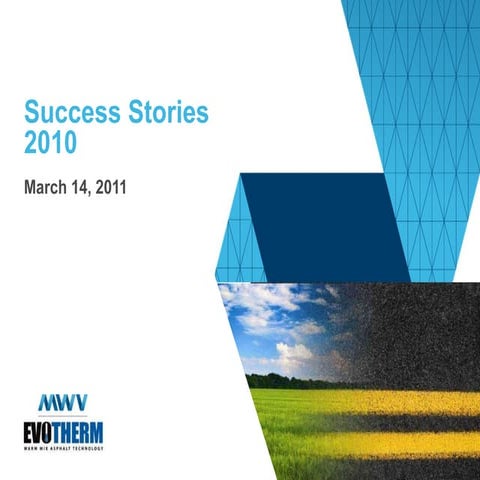 Evotherm success stories 2010