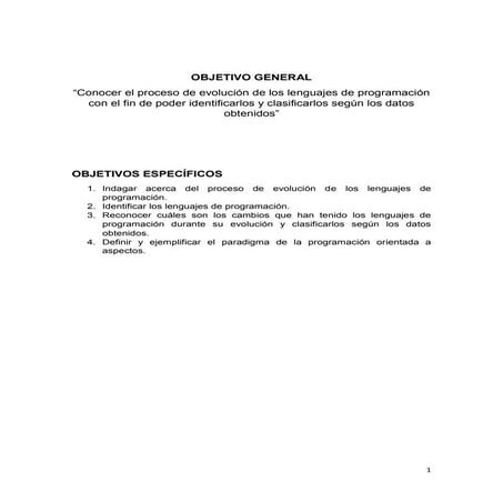 Evolución y clasificación de los lenguajes de programación