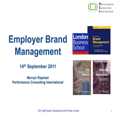 Employer Branding & EVP- NHRDN presentation